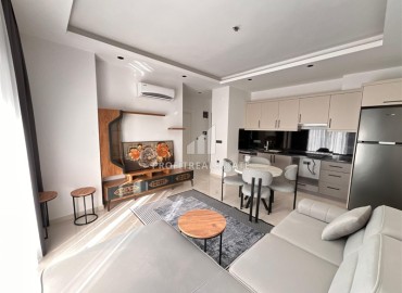 Элегантная квартира с одной спальней, 55м², в новой элитной резиденции в Махмутларе, Алания, 600м от моря ID-18664 фото-2