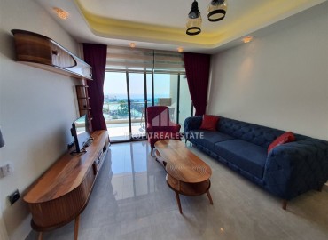 Видовые меблированные апартаменты 1+1, 80м², в элитной резиденции с услугами отеля 5˟ в Конаклы, Алания. ID-18665 фото-2