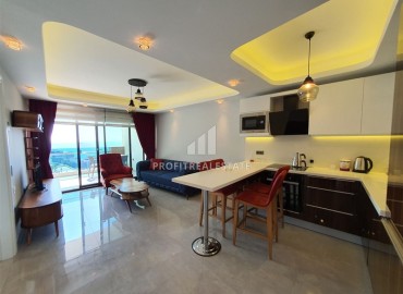 Видовые меблированные апартаменты 1+1, 80м², в элитной резиденции с услугами отеля 5˟ в Конаклы, Алания. ID-18665 фото-3