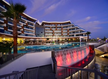 Видовые меблированные апартаменты 1+1, 80м², в элитной резиденции с услугами отеля 5˟ в Конаклы, Алания. ID-18665 фото-11