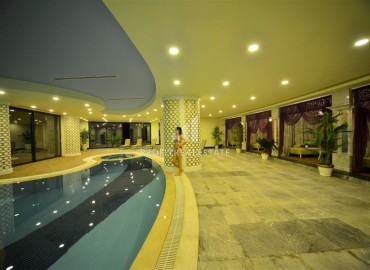 Видовые меблированные апартаменты 1+1, 80м², в элитной резиденции с услугами отеля 5˟ в Конаклы, Алания. ID-18665 фото-19