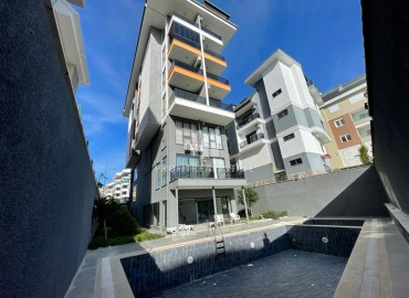 Двухкомнатная квартира, 50м², в новом комплексе с инфраструктурой в 200м от моря, Аланья, Каргыджак ID-18671 фото-1