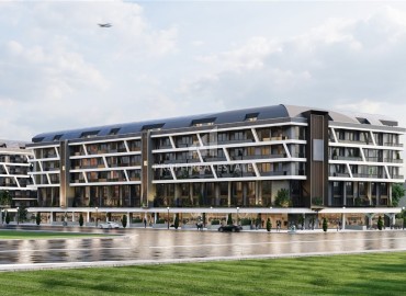 Проект с хорошей инфраструктурой с рассрочкой от застройщика в Анталии, Хурма: квартиры разных планировок, 55-120м² ID-18673 фото-1