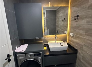 Элегантная квартира с одной спальней, 65м², в комплексе с бассейном в Махмутларе, Алания, в 200м от моря ID-18676 фото-8