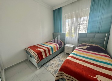 Двухкомнатная меблированная квартира, 50м², в новом комфортабельном комплексе, у моря в Каргыджаке, Алания ID-18677 фото-7