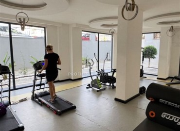 Стильные апартаменты с одной спальней, 55м², в резиденции премиум класса в Махмутларе, Алания, 750м от моря ID-18678 фото-8