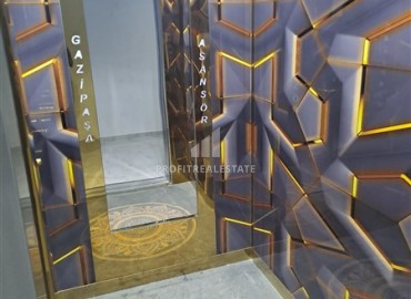 Двухкомнатная квартира, 50м², с чистовой отделкой в недорогой новостройке в Авсалларе, Алания ID-18679 фото-15