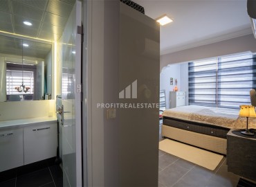 Линейная квартира с тремя спальнями, 130м², готовая к проживанию, в 300м от моря в районе Оба, Алания под ВНЖ ID-18681 фото-14