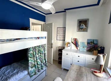 Готовая к проживанию, квартира с двумя спальнями в комплексе с бассейном в Махмутларе, Алания, в 300м от моря ID-18682 фото-9