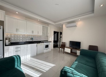 Уютная квартира с одной спальней, 57м², в новом комплексе премиум класса в 700 метрах от моря в Махмутларе, Алания ID-18687 фото-3