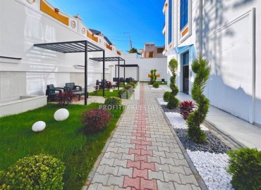 Уютная квартира с одной спальней, 57м², в новом комплексе премиум класса в 700 метрах от моря в Махмутларе, Алания ID-18687 фото-14