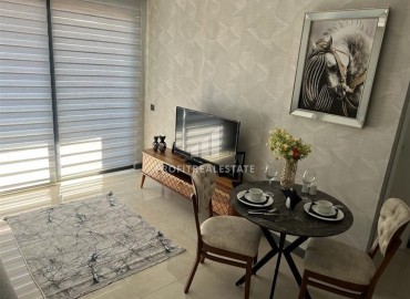 Стильная квартира с одной спальней, 60м², в новом комплексе в центре Алании, 250 метров до моря ID-14921 фото-2