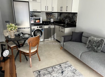 Стильная квартира с одной спальней, 60м², в новом комплексе в центре Алании, 250 метров до моря ID-14921 фото-3