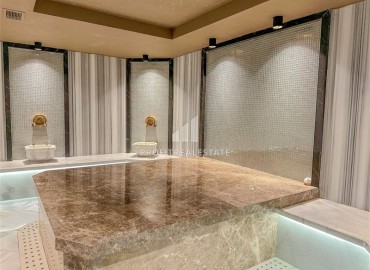 Элитная недвижимость в центре Алании: элегантные двухкомнатные апартаменты, 60м², в резиденции премиум класса в 350м от моря ID-18688 фото-15