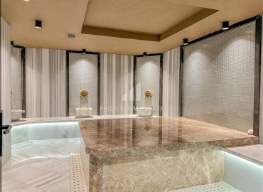 Элитная недвижимость в центре Алании: элегантные двухкомнатные апартаменты, 60м², в резиденции премиум класса в 350м от моря ID-18688 фото-18