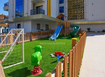 One-bedroom apartment by the sea in a residence under construction, in the center of Alanya, 53 m2 ID-12736 фото-19