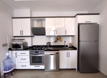 Элегантная двухкомнатная квартира, 55м², в комплексе с инфраструктурой, в 700м от моря в Махмутларе, Алания ID-18692 фото-3