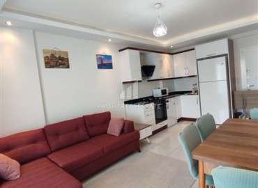 Уютная квартира 1+1, 55м², с видом на Аланийскую крепость в комфортабельной резиденции на центральной улице Махмутлара, Алания ID-18693 фото-2