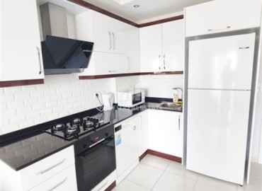 Уютная квартира 1+1, 55м², с видом на Аланийскую крепость в комфортабельной резиденции на центральной улице Махмутлара, Алания ID-18693 фото-5