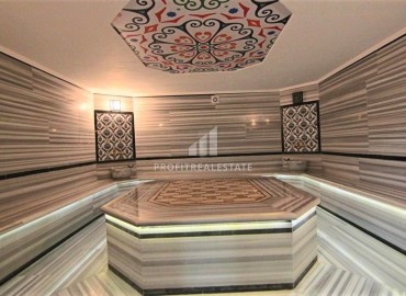 Уютная квартира 1+1, 55м², с видом на Аланийскую крепость в комфортабельной резиденции на центральной улице Махмутлара, Алания ID-18693 фото-11