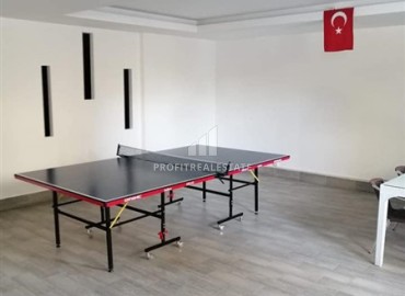 Просторная меблированная квартира с одной спальней, 75м², в 400м от моря в Махмутларе, Алания ID-18694 фото-12