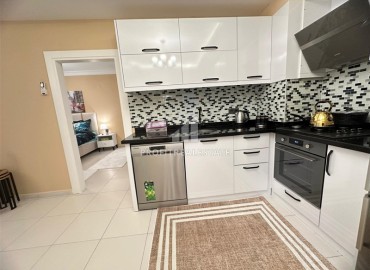 Элегантная квартира 1+1, 60м², с видом на горы в районе вторничного рынка в Махмутларе, Алания ID-18696 фото-8