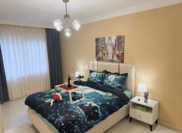 Элегантная квартира 1+1, 60м², с видом на горы в районе вторничного рынка в Махмутларе, Алания ID-18696 фото-12