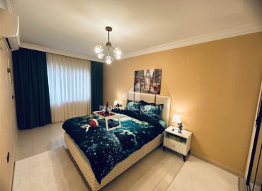 Элегантная квартира 1+1, 60м², с видом на горы в районе вторничного рынка в Махмутларе, Алания ID-18696 фото-14