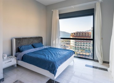 Фешенебельный пентхаус 3+1, 208м² с видом на море и горы, в резиденции на первой береговой линии в районе Алании – Тосмур ID-18698 фото-11