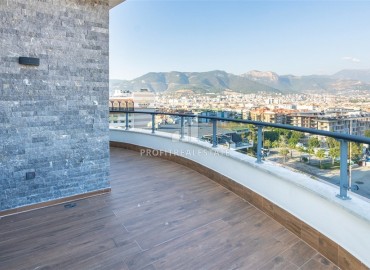 Фешенебельный пентхаус 3+1, 208м² с видом на море и горы, в резиденции на первой береговой линии в районе Алании – Тосмур ID-18698 фото-16