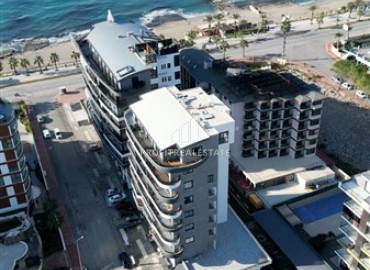 Фешенебельный пентхаус 3+1, 208м² с видом на море и горы, в резиденции на первой береговой линии в районе Алании – Тосмур ID-18698 фото-18