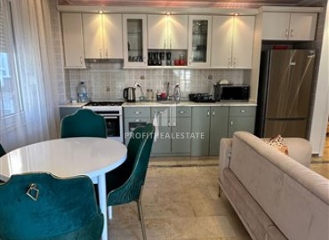 Меблированная квартира с двумя спальнями, 110м², в резиденции с бассейном, в центре Алании. ID-18700 фото-5