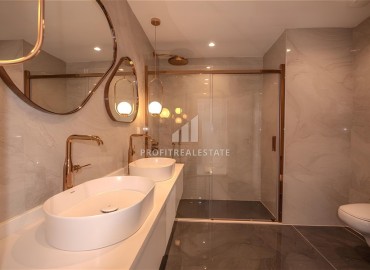 Фешенебельная квартира 4+1, 210м², в уютном комплексе на первой береговой линии в Оба, Алания под гражданство ID-18701 фото-15