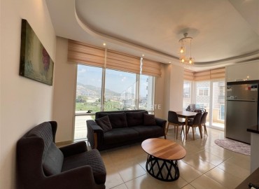 Уютная квартира с одной спальней, 55м², с видом на горы в комплексе премиум класса, в восточной части Махмутлара, Алания ID-18705 фото-2