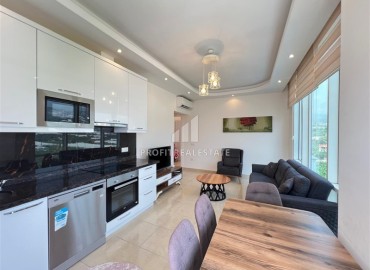 Уютная квартира с одной спальней, 55м², с видом на горы в комплексе премиум класса, в восточной части Махмутлара, Алания ID-18705 фото-5