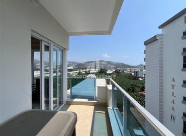 Уютная квартира с одной спальней, 55м², с видом на горы в комплексе премиум класса, в восточной части Махмутлара, Алания ID-18705 фото-12