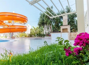 Уютная квартира с одной спальней, 55м², с видом на горы в комплексе премиум класса, в восточной части Махмутлара, Алания ID-18705 фото-14