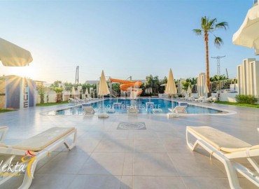 Уютная квартира с одной спальней, 55м², с видом на горы в комплексе премиум класса, в восточной части Махмутлара, Алания ID-18705 фото-19