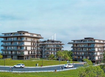 Квартиры и дуплексы, 56-334м² в инвестиционном проекте с отельной инфраструктурой в районе Кестель, Алания ID-18707 фото-2