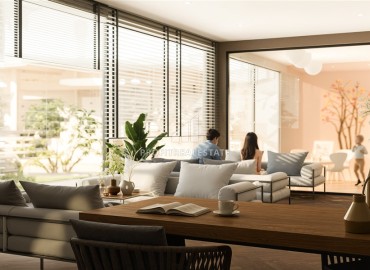 Квартиры и дуплексы, 56-334м² в инвестиционном проекте с отельной инфраструктурой в районе Кестель, Алания ID-18707 фото-5