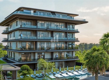 Квартиры и дуплексы, 56-334м² в инвестиционном проекте с отельной инфраструктурой в районе Кестель, Алания ID-18707 фото-8