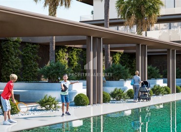 Квартиры и дуплексы, 56-334м² в инвестиционном проекте с отельной инфраструктурой в районе Кестель, Алания ID-18707 фото-11