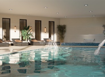 Квартиры и дуплексы, 56-334м² в инвестиционном проекте с отельной инфраструктурой в районе Кестель, Алания ID-18707 фото-15