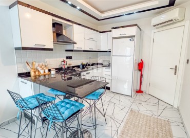 Центр Алании: уютная квартира 1+1, 63м², в комфортабельной резиденции у пляжа Кейкубат, подходит для краткосрочной аренды ID-18708 фото-6