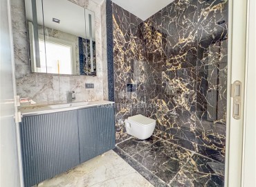 Апартаменты с одной спальней, 85м², в уникальном элитном комплексе в районе Алании Тюрклер, в 300м от моря ID-18709 фото-8