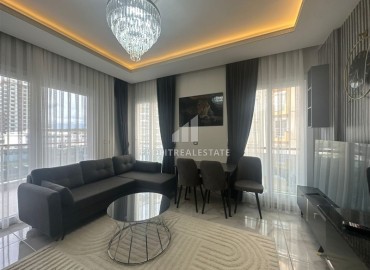 Готовая к проживанию, квартира 1+1, 60м², в современном комплексе с бассейном в Махмутларе, Алания ID-18506 фото-4