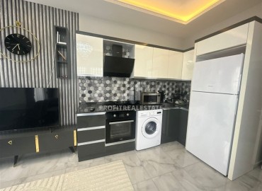 Готовая к проживанию, квартира 1+1, 60м², в современном комплексе с бассейном в Махмутларе, Алания ID-18506 фото-5