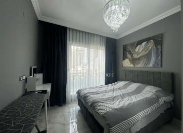 Готовая к проживанию, квартира 1+1, 60м², в современном комплексе с бассейном в Махмутларе, Алания ID-18506 фото-6