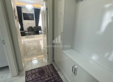 Готовая к проживанию, квартира 1+1, 60м², в современном комплексе с бассейном в Махмутларе, Алания ID-18506 фото-8