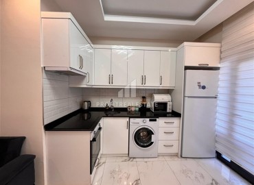 Элегантная двухкомнатная квартира, 55м², в резиденции с бассейном в центре Алании, у пляжа Кейкубат ID-18710 фото-3